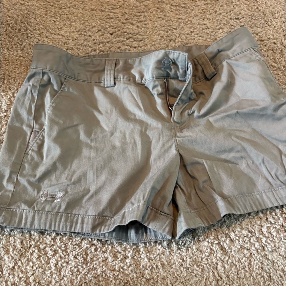 Under Armour Women's Gray Cargo Shorts